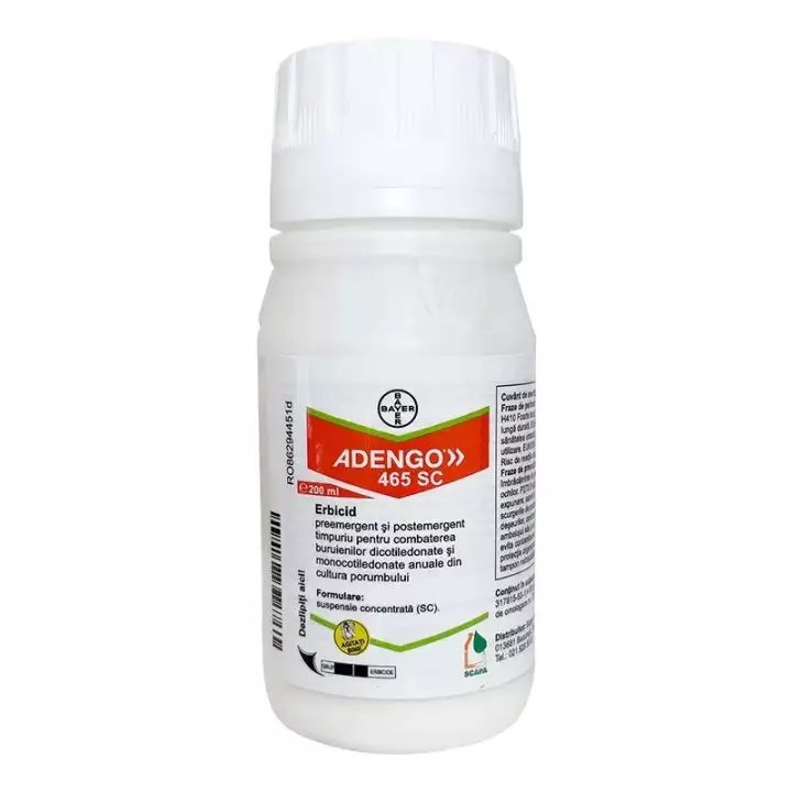Adengo 465 SC 200ml – Erbicid preemergent și postemergent timpuriu pentru porumb | Control complet buruieni